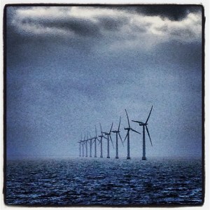 Samso wind farm, Denmark. Photo: Eve Fisher